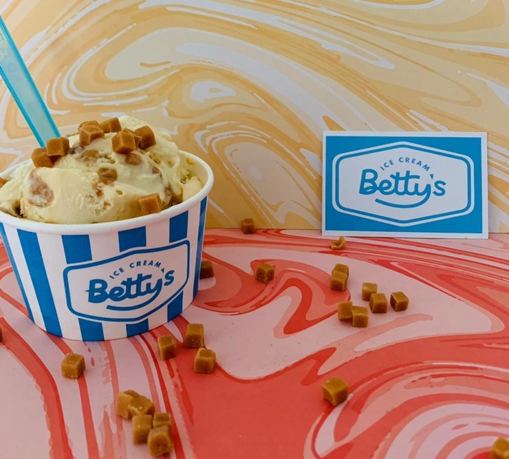 Bettys Ice Cream, scooping since July 2021.